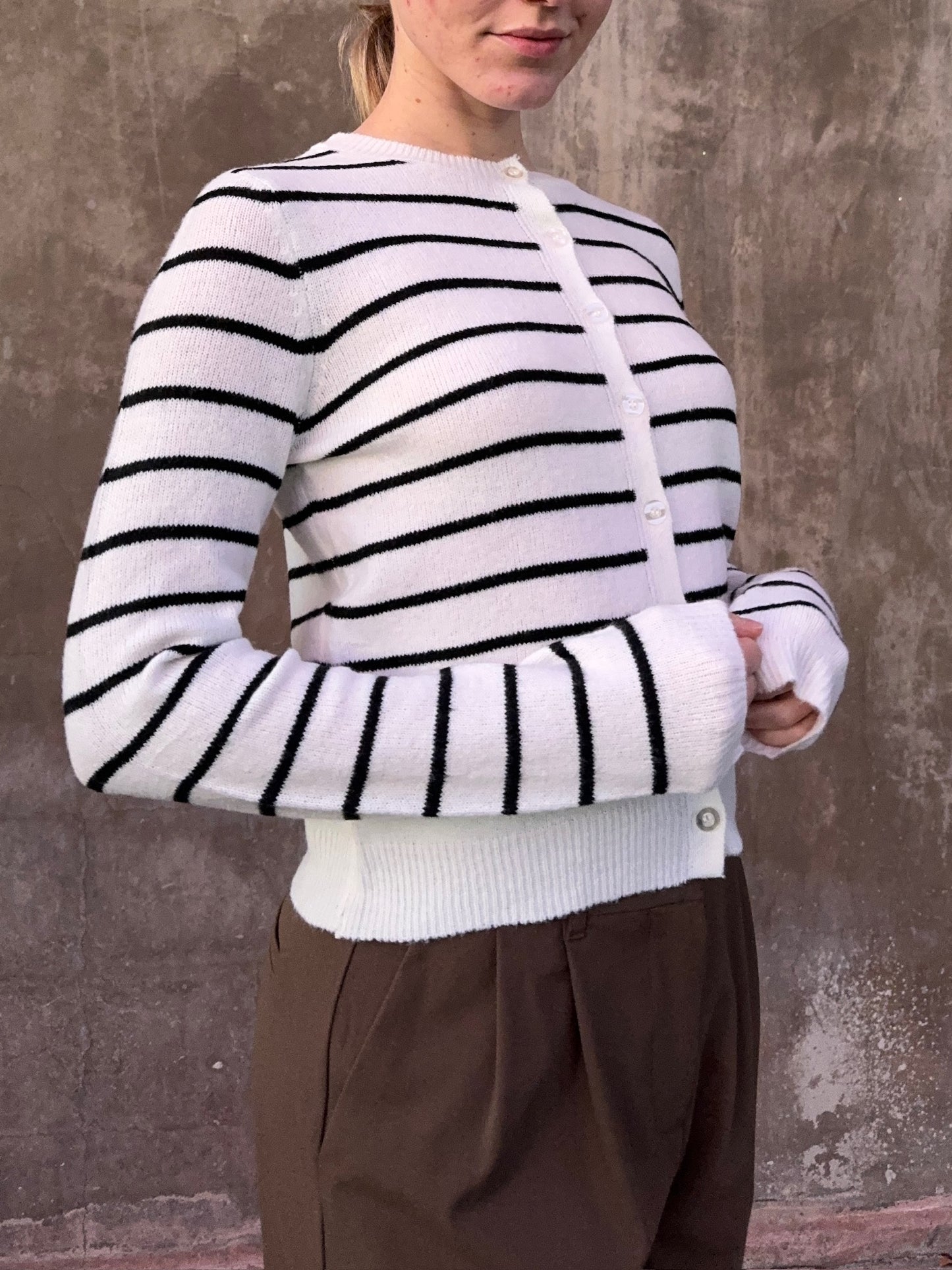 Remi Striped Cardigan