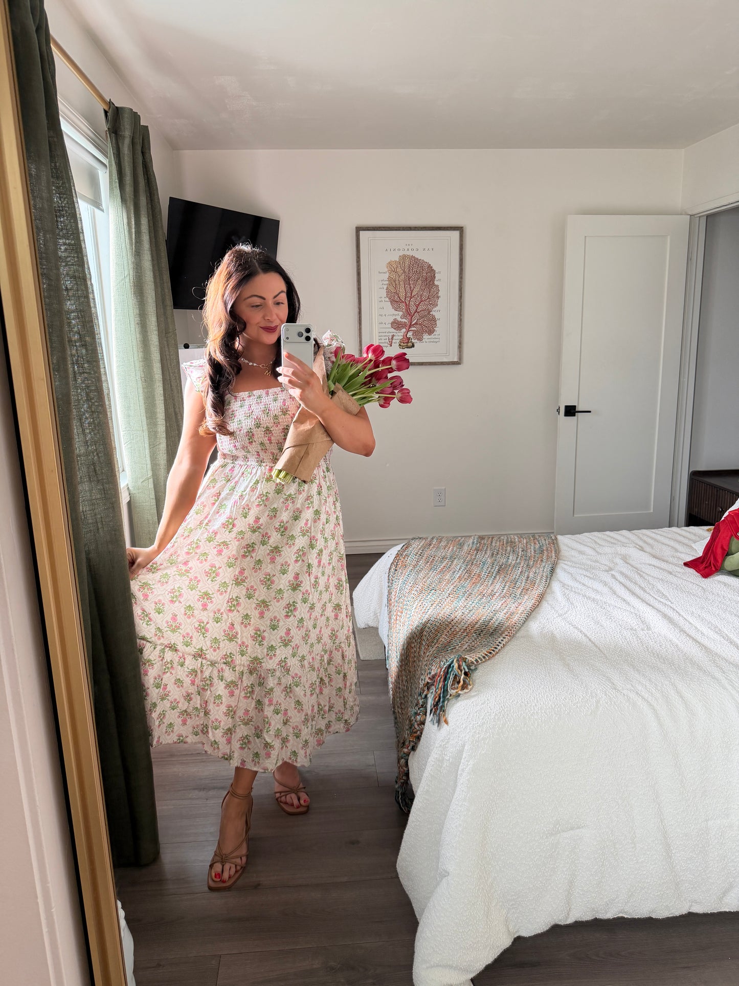 Floral Midi Dress
