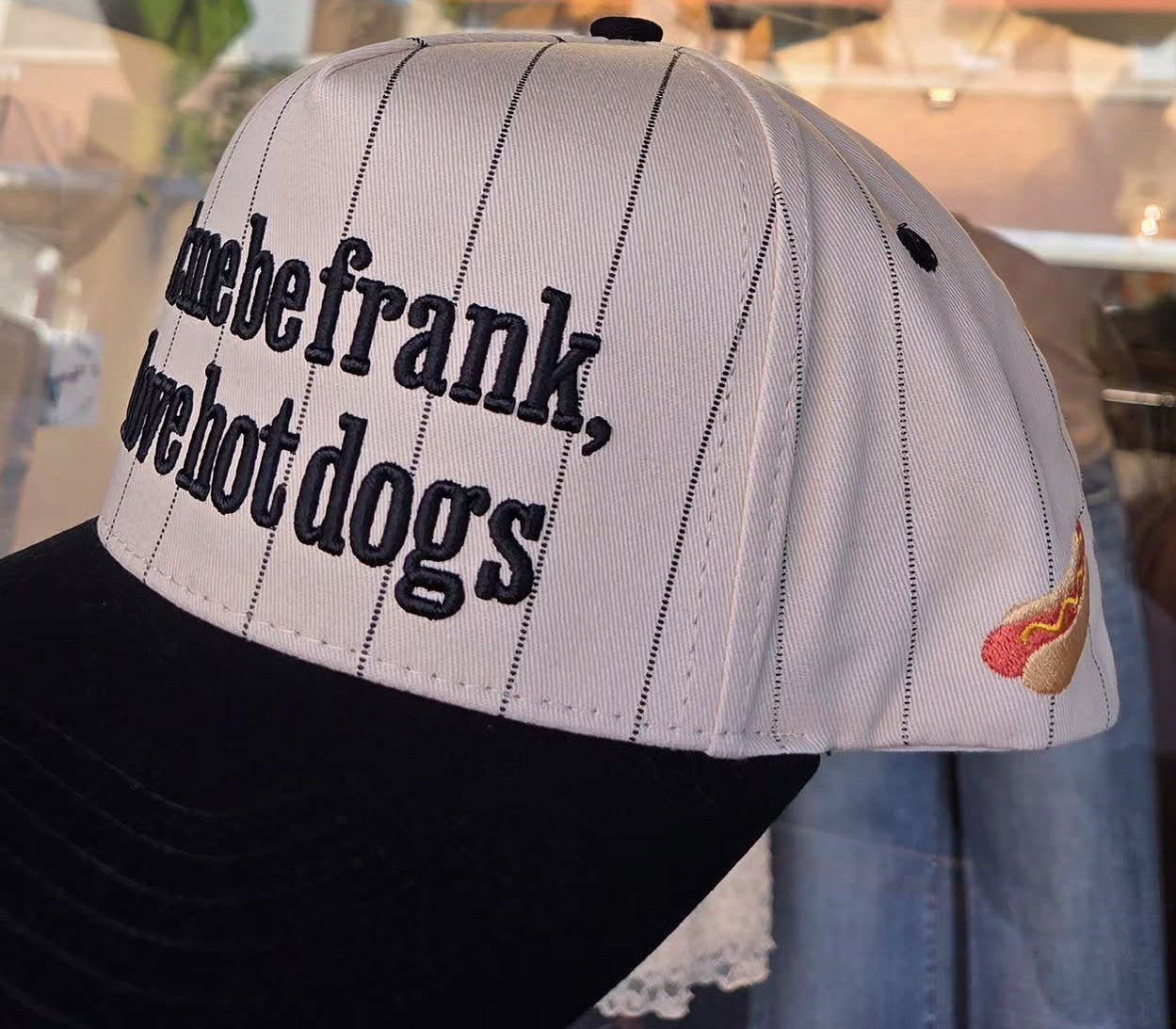 Let me be frank hat