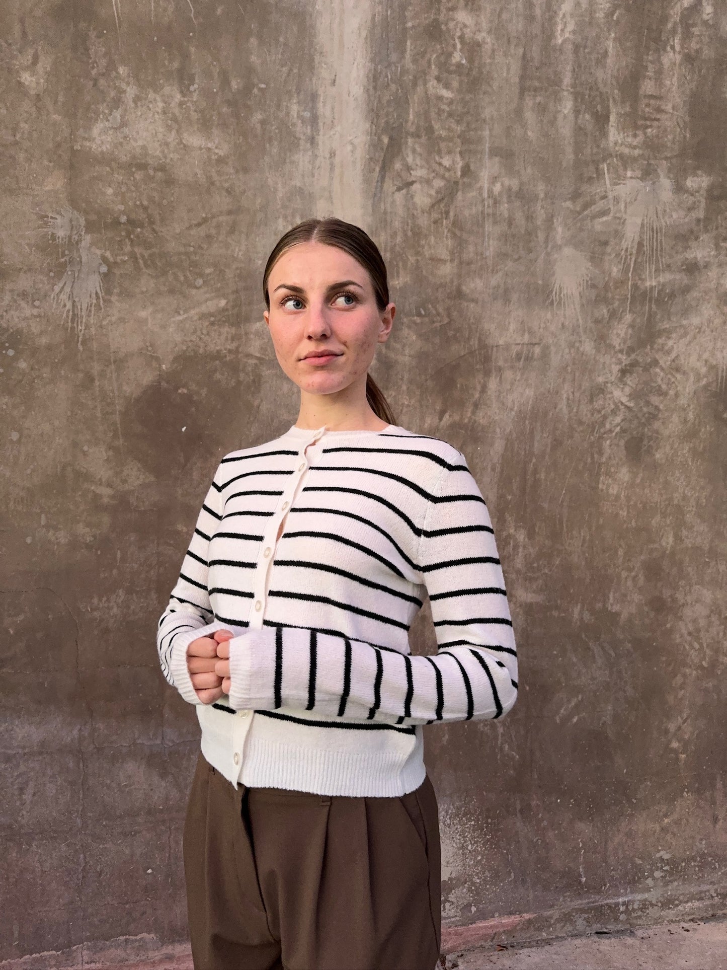 Remi Striped Cardigan