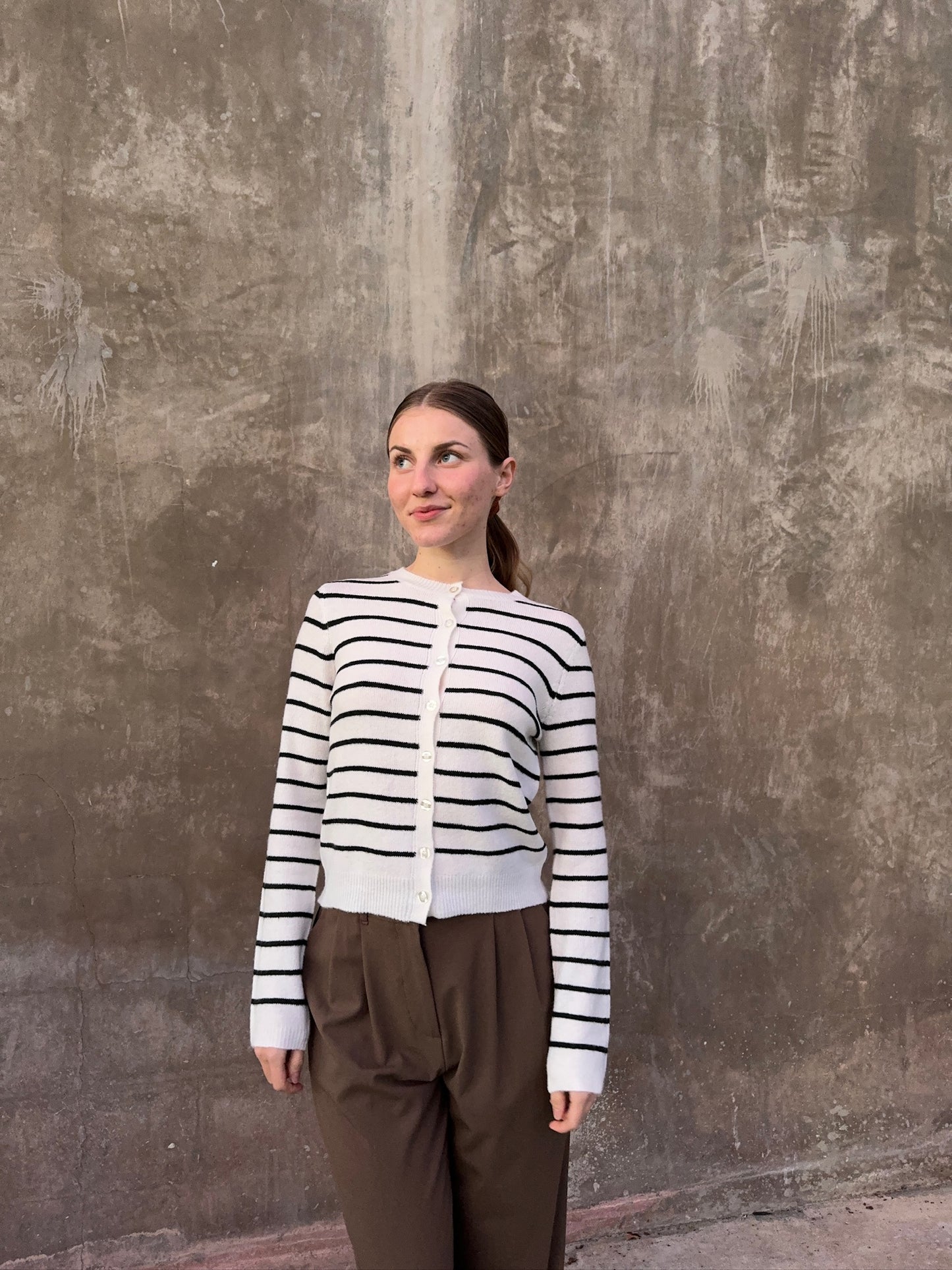Remi Striped Cardigan
