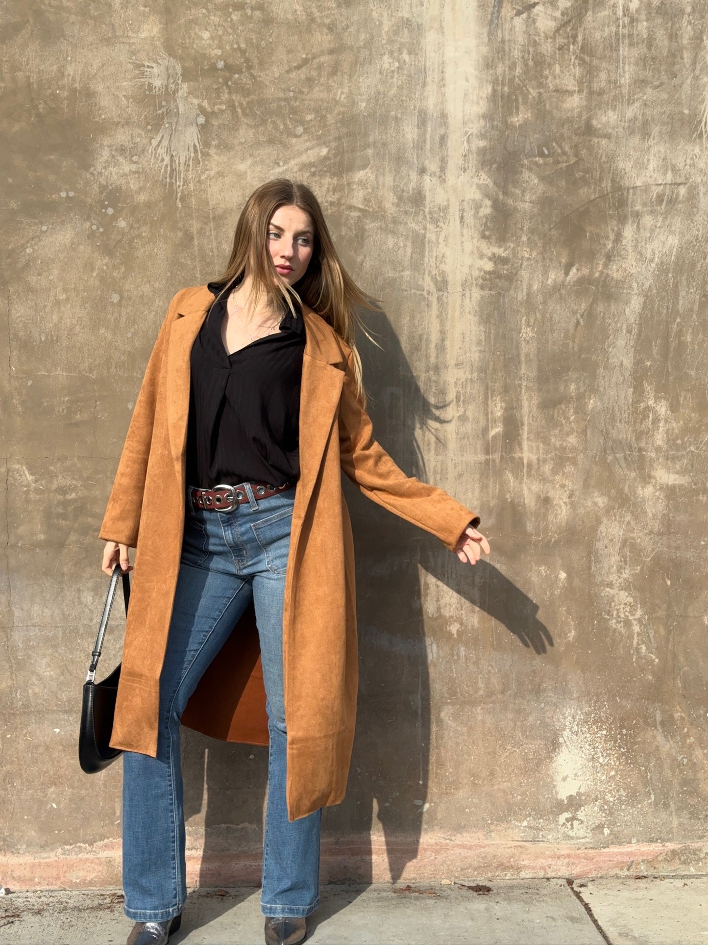 Remi Suede Coat