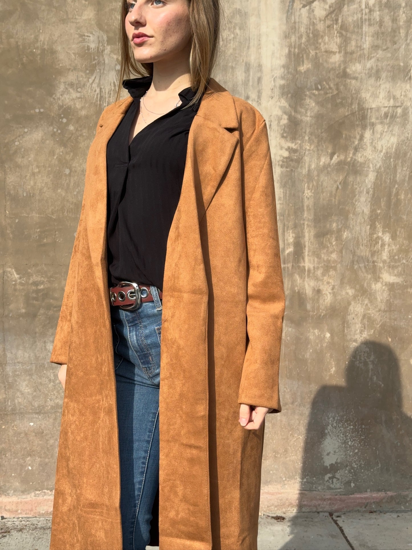 Remi Suede Coat
