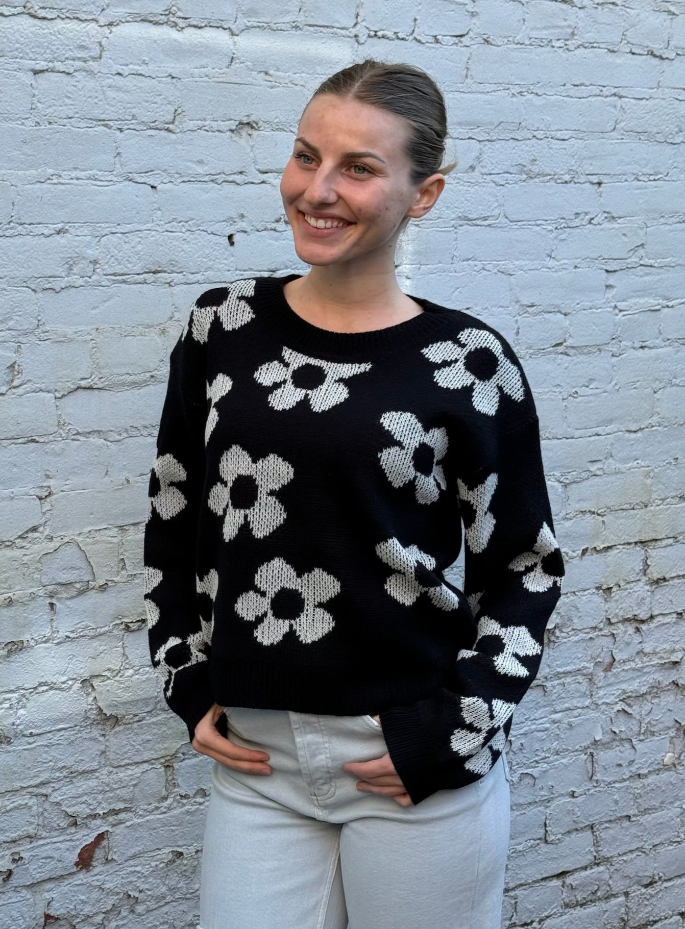 Kaia Floral Sweater Crewneck