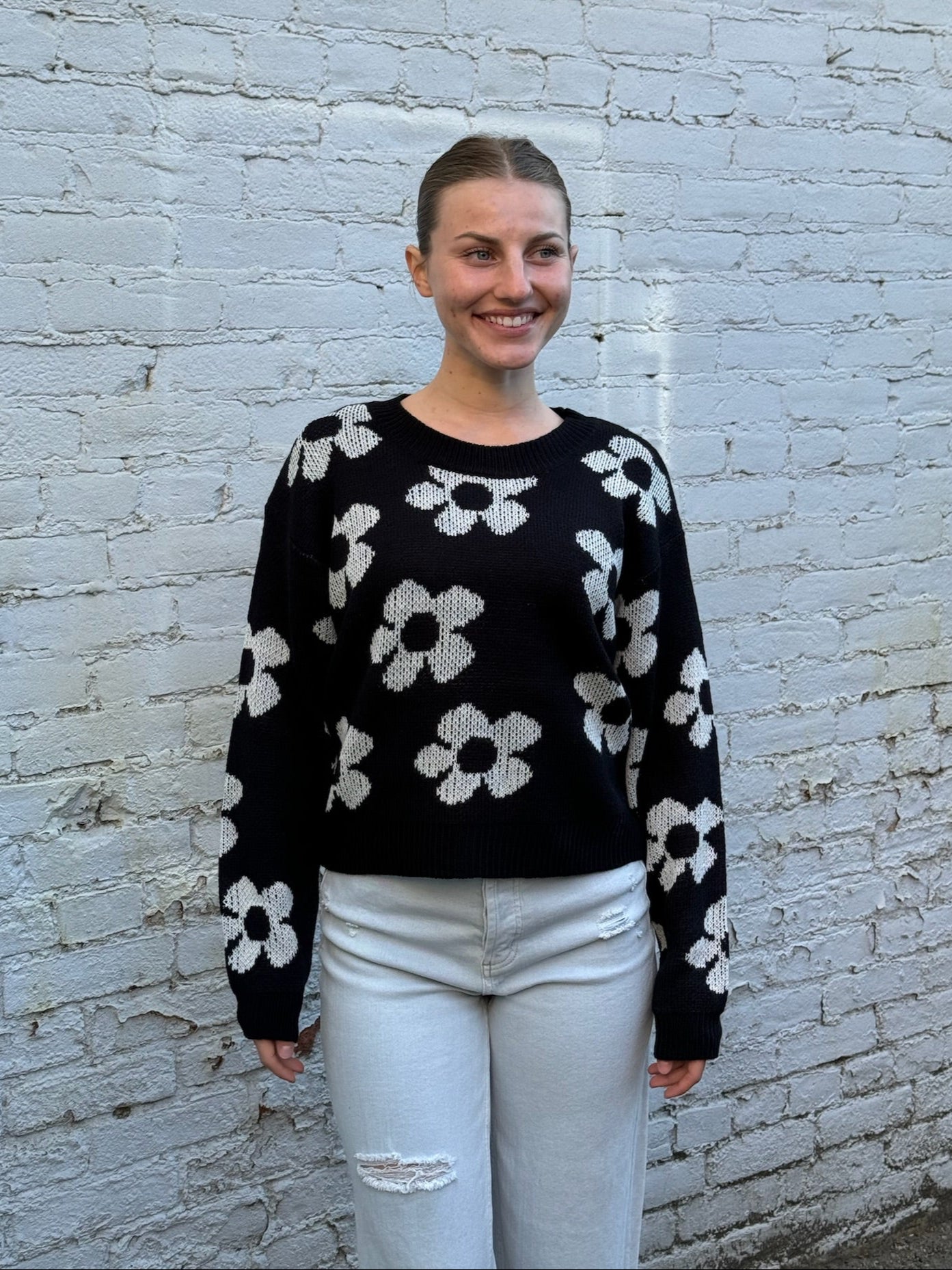 Kaia Floral Sweater Crewneck