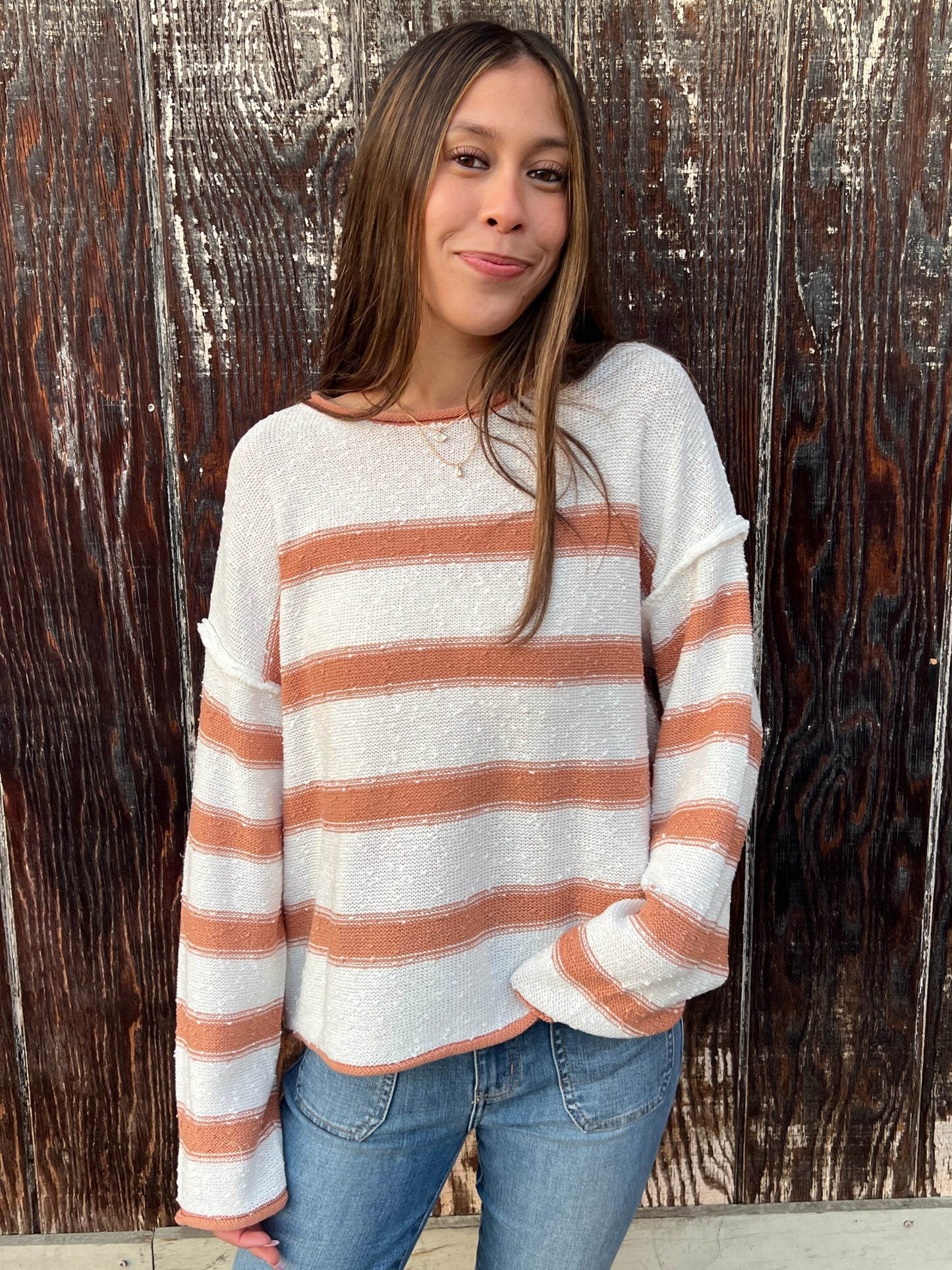 Evelyn Striped Sweater