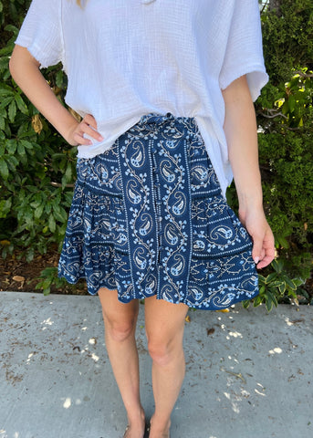 Caroline Mini Shift Skirt