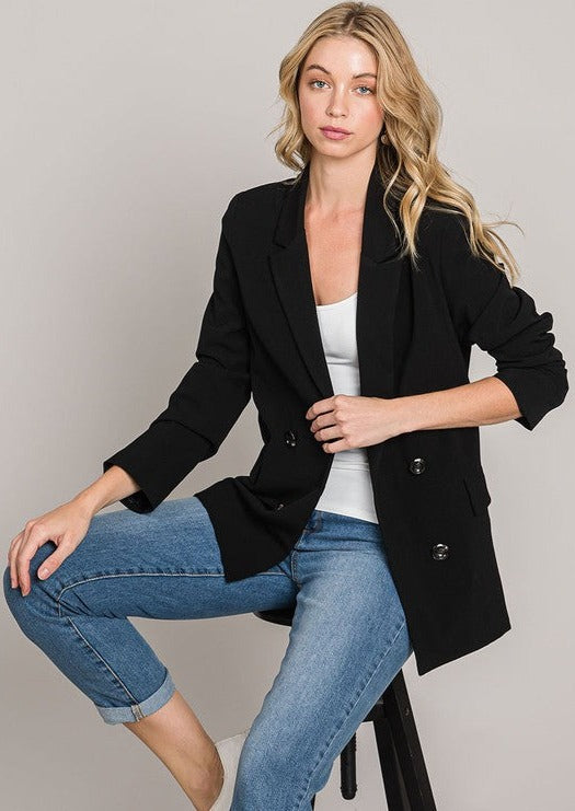 Double Breasted Suit Jacket
