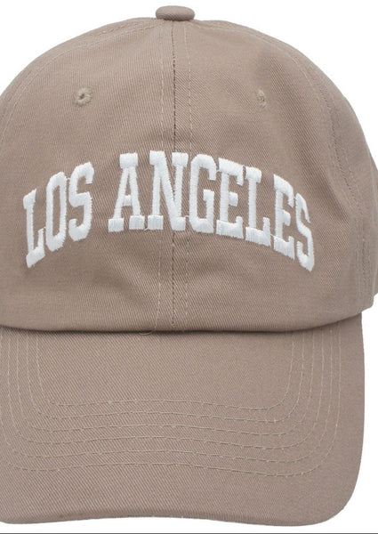 Los Angeles Embroidered Baseball Cap Hat