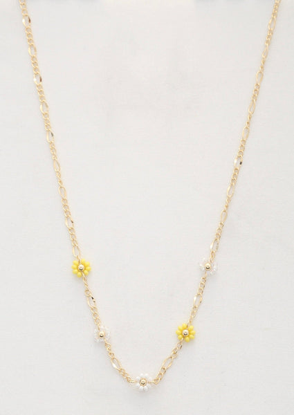 Flower Link Necklace