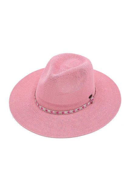 Panama Rhinestone Hat