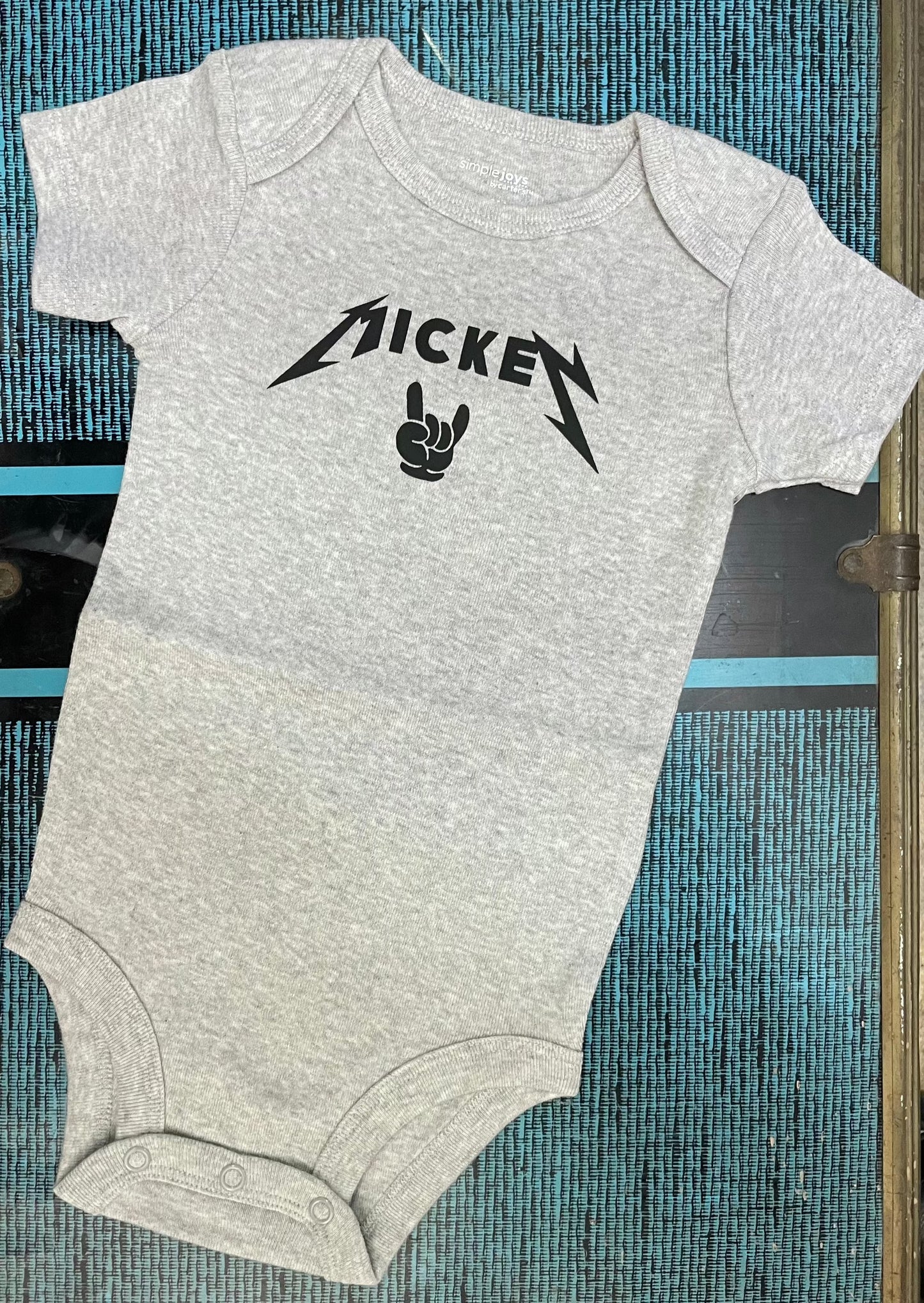 Rocker Mickey Onesie