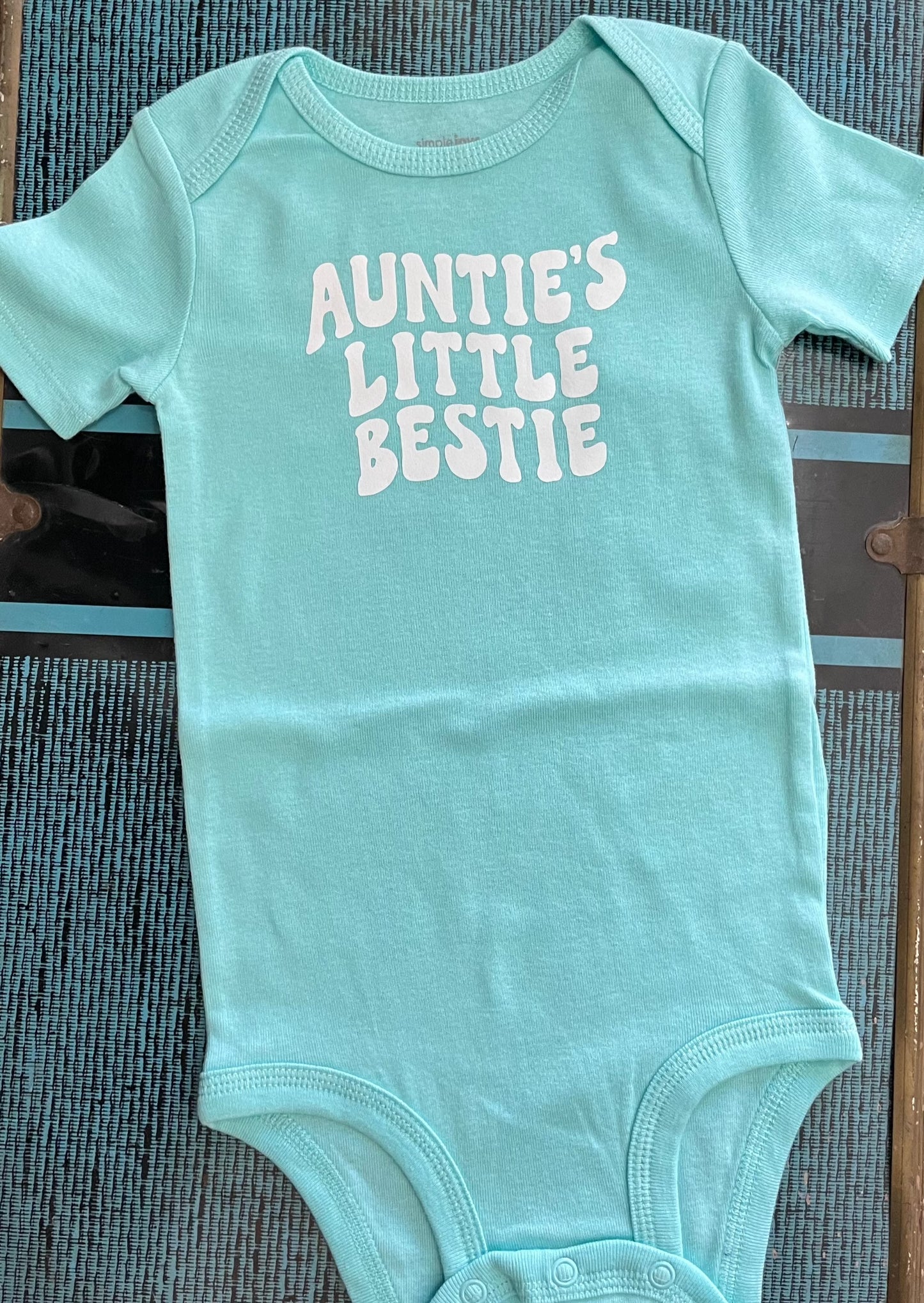 Aunties Little Bestie Onesie