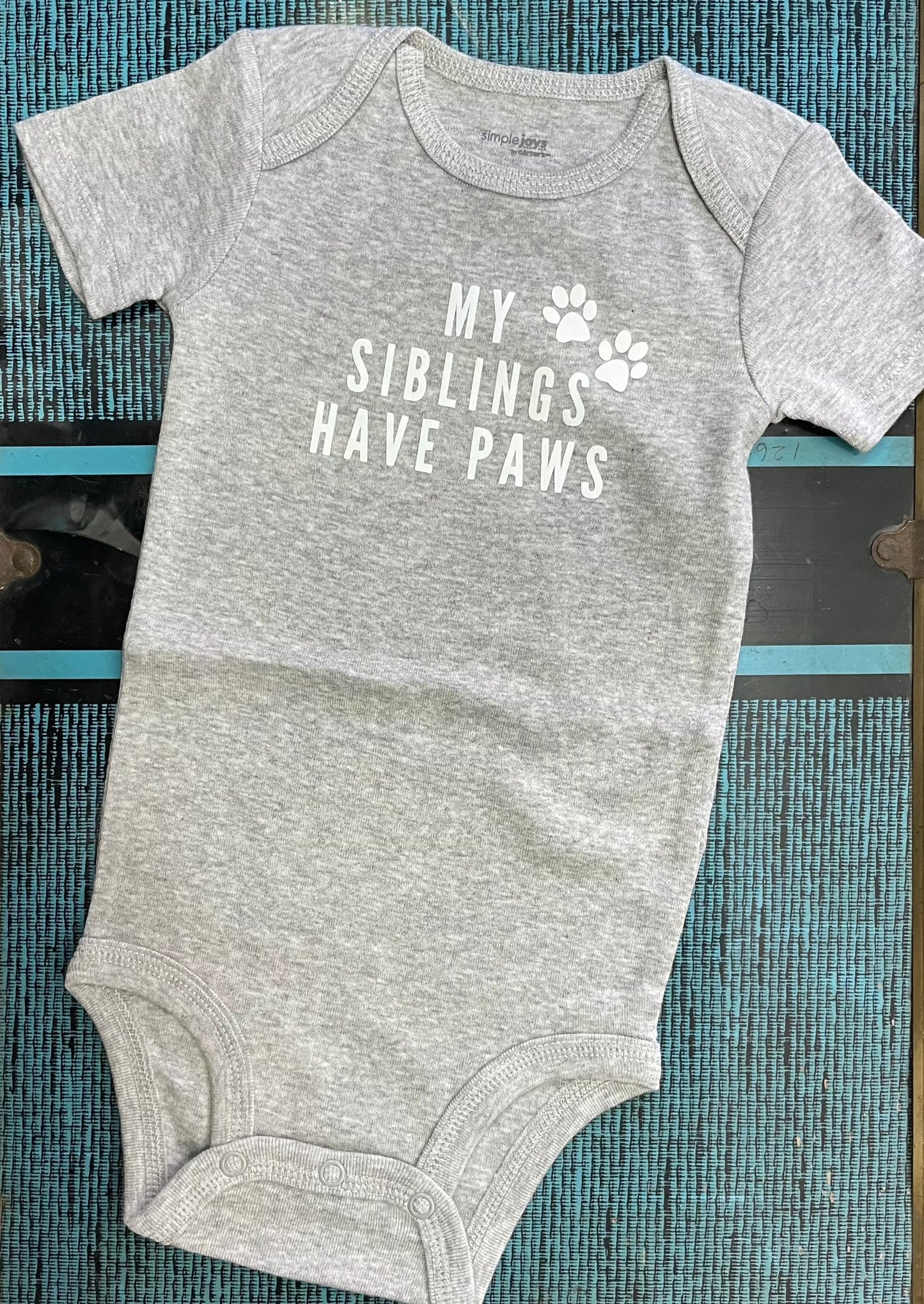 My Siblings Have Paws Onesie