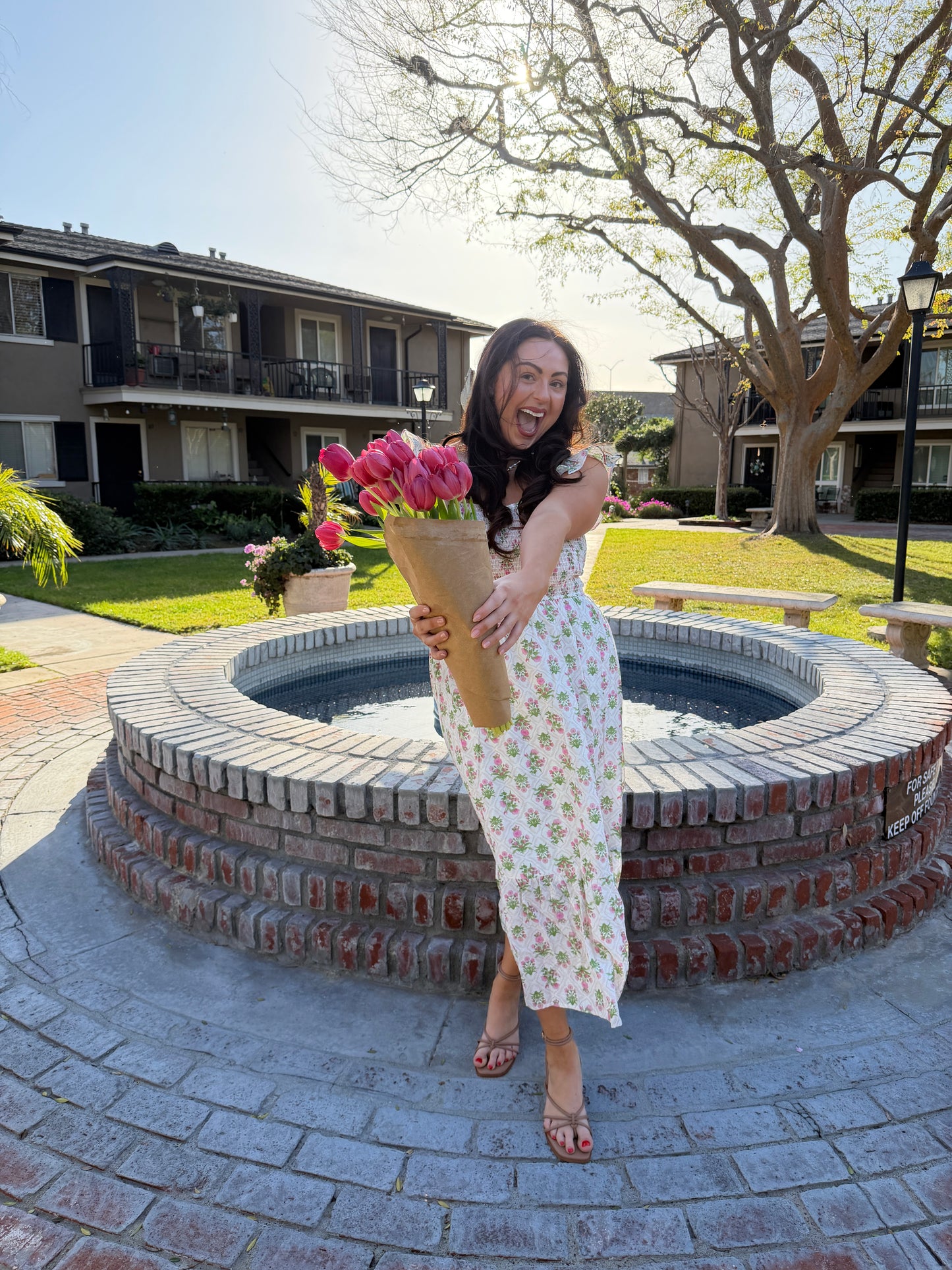 Floral Midi Dress