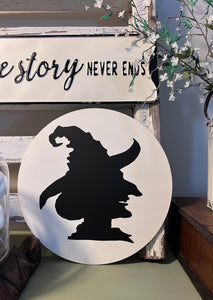 Witch Silhouette Wall Art