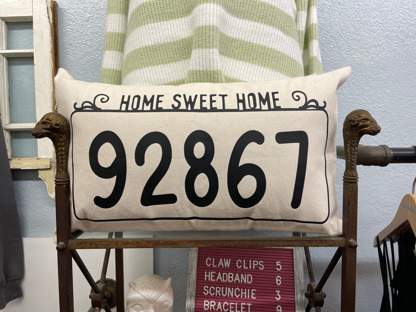 Home Sweet Home Throw Pillow