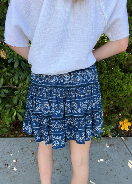 Caroline Mini Shift Skirt