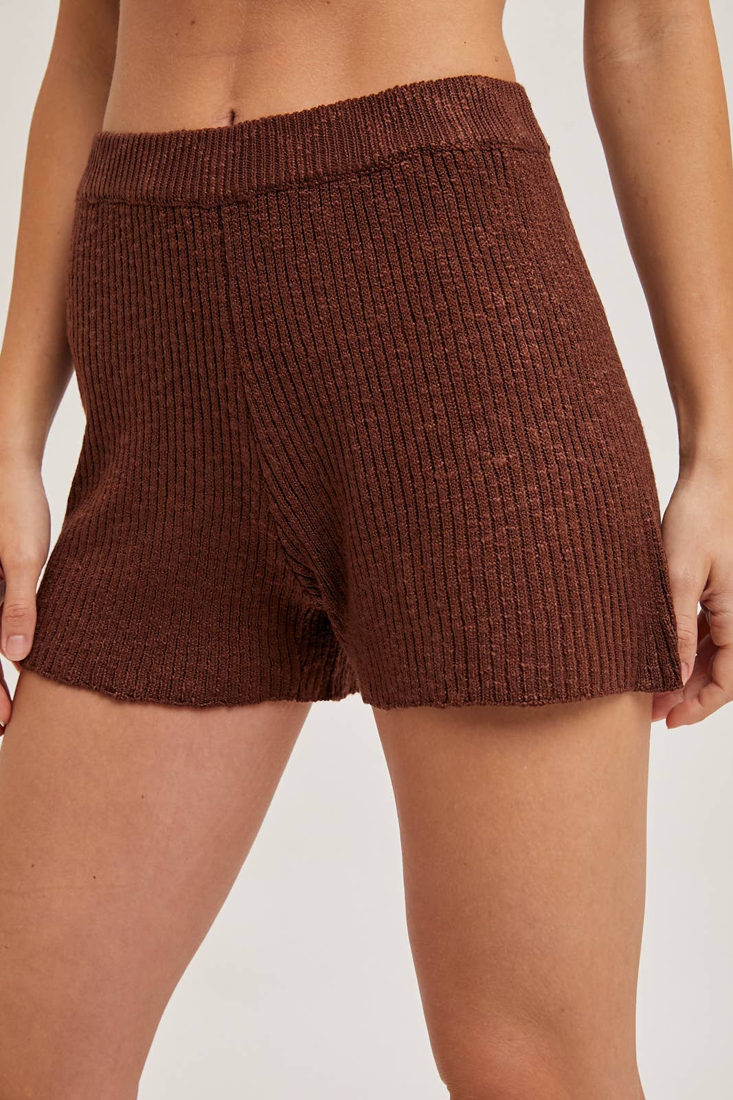 Cocoa Brown Knit Set