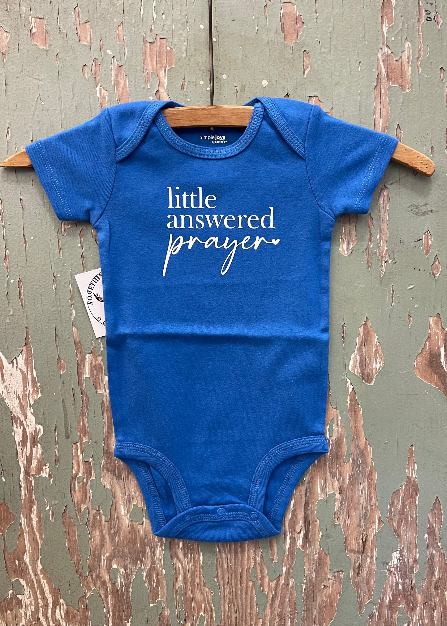 Little Answered Prayer Onesie