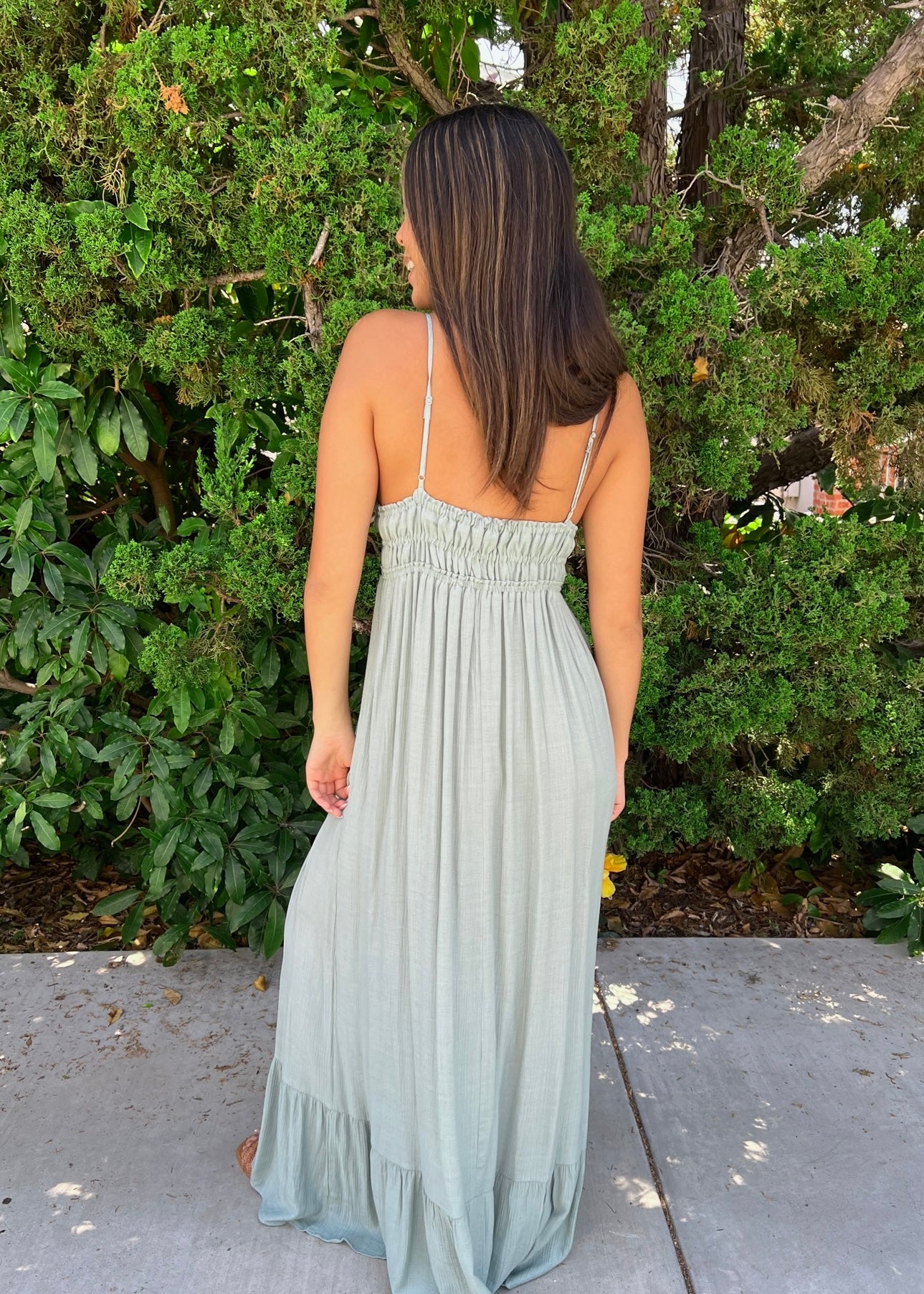 V-Neck Maxi Dress