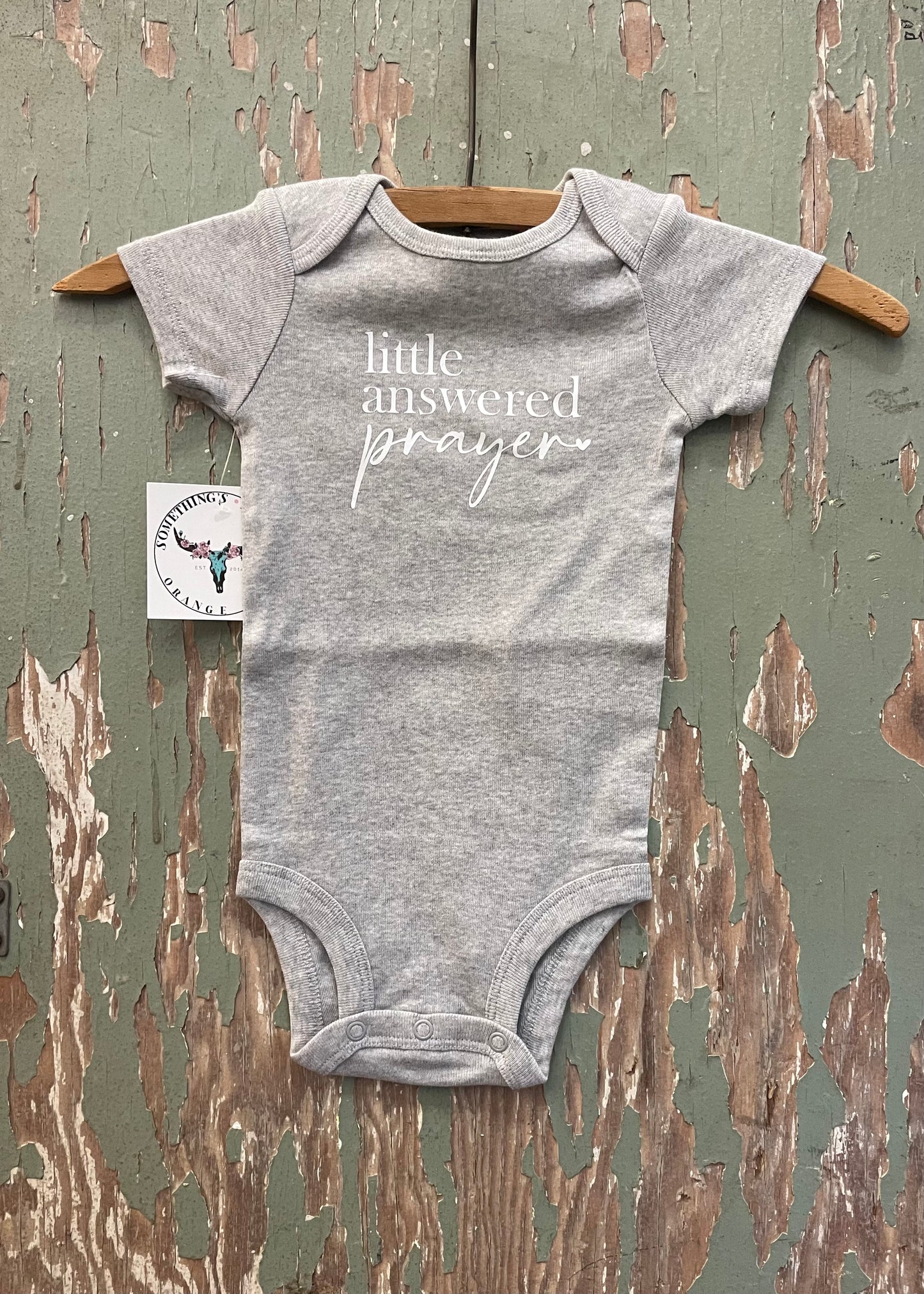 Little Answered Prayer Onesie