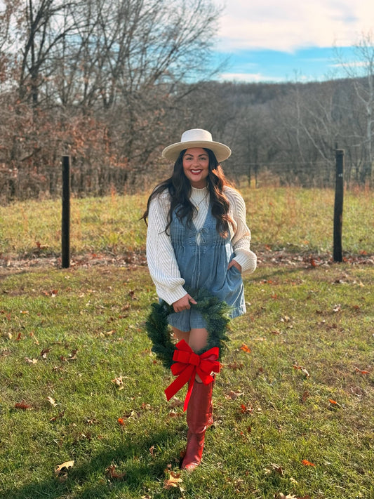 Denim Romper