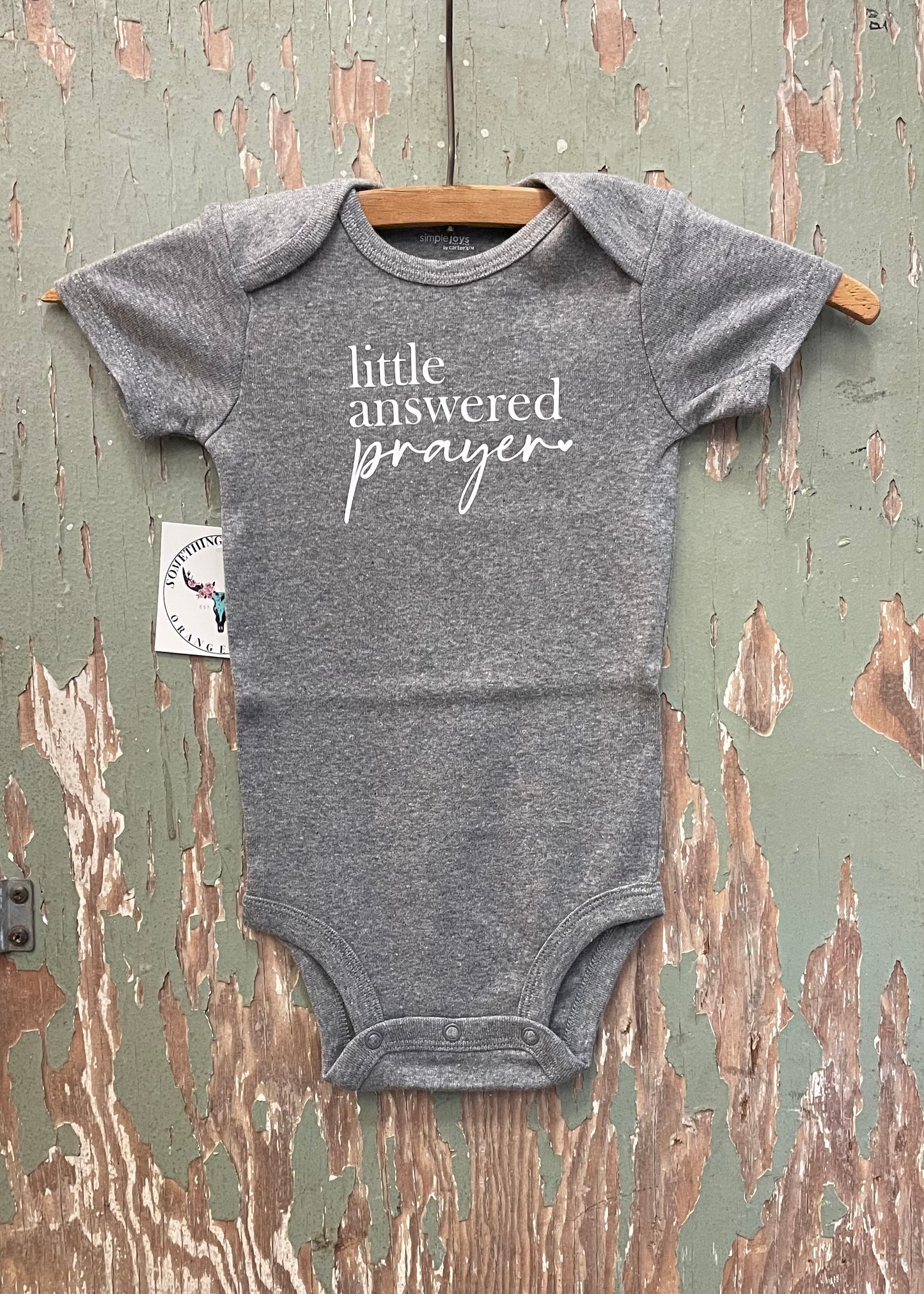 Little Answered Prayer Onesie