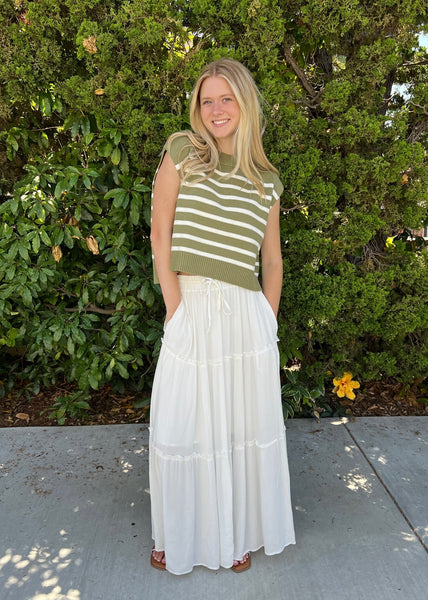 Tiered Maxi Skirt