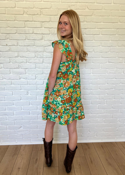 Rhodes Floral Dress