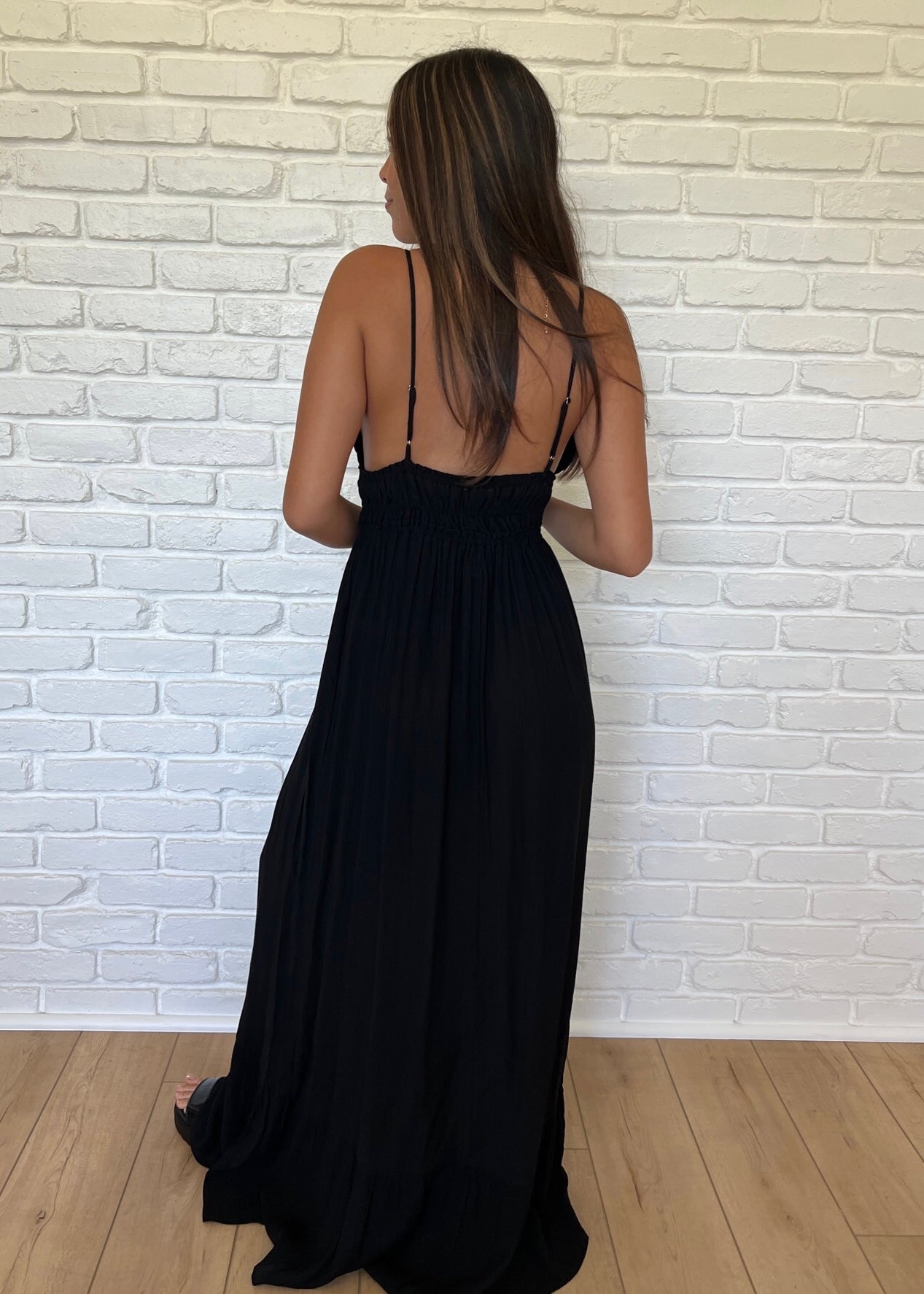 V-Neck Maxi Dress