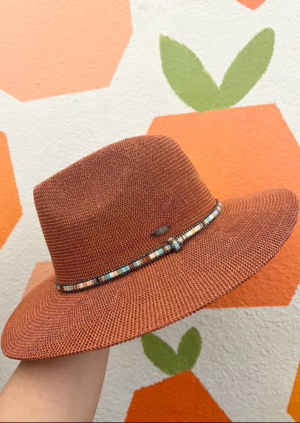 Panama Rhinestone Hat
