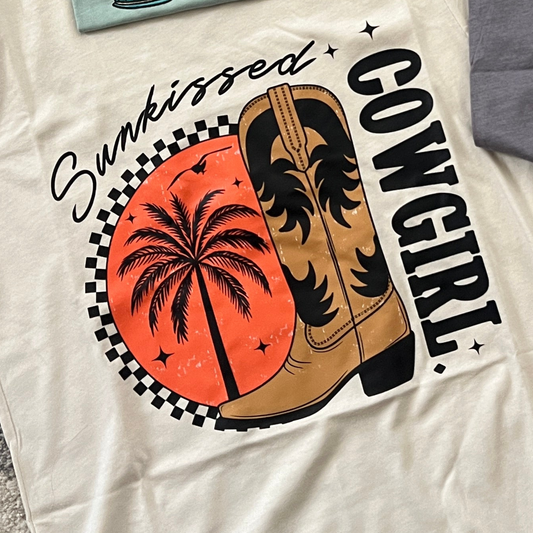 Sunkissed Cowgirl Tee