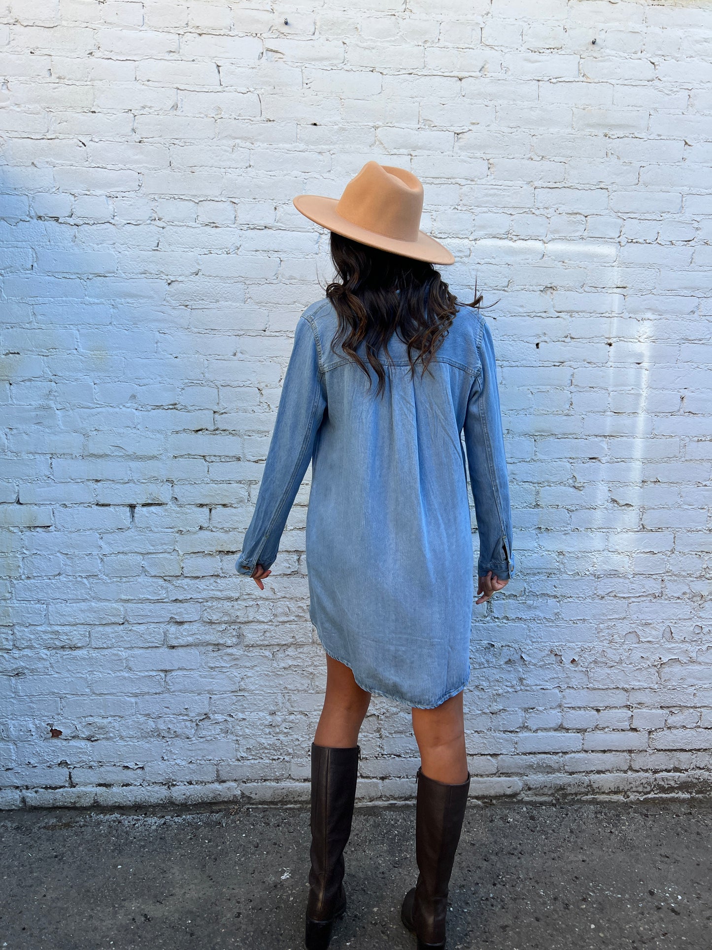 Harlow Denim Mini Dress