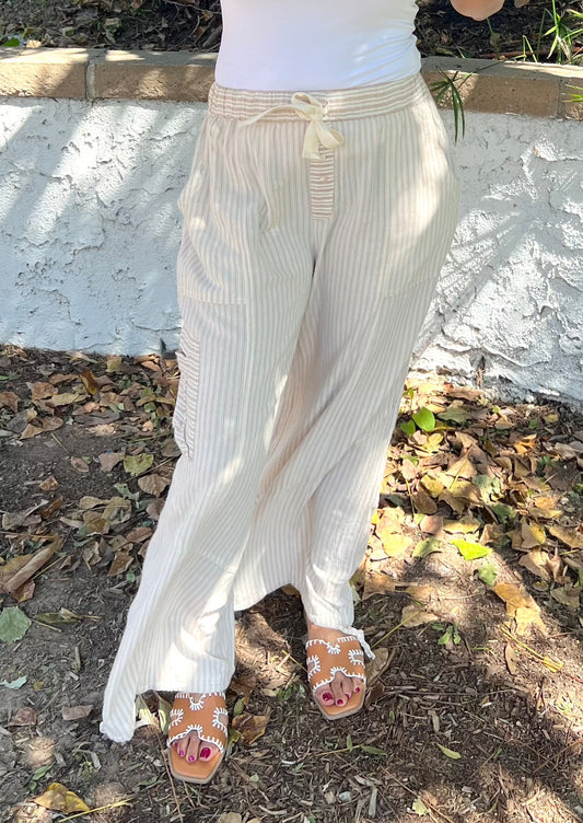 Leah Striped Pants