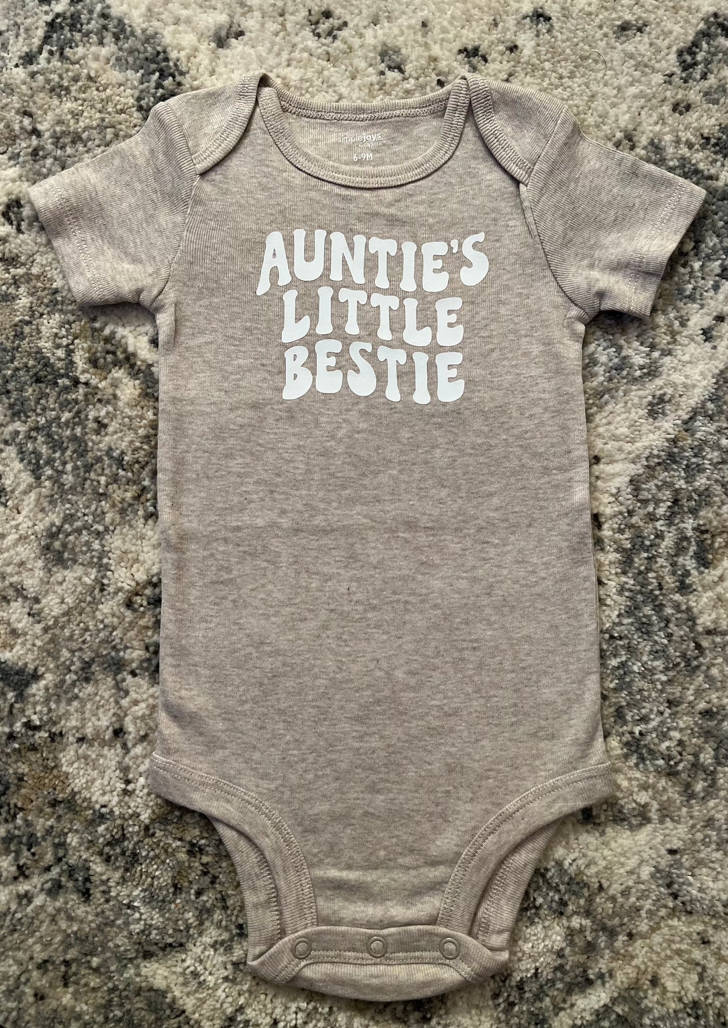 Aunties Little Bestie Onesie