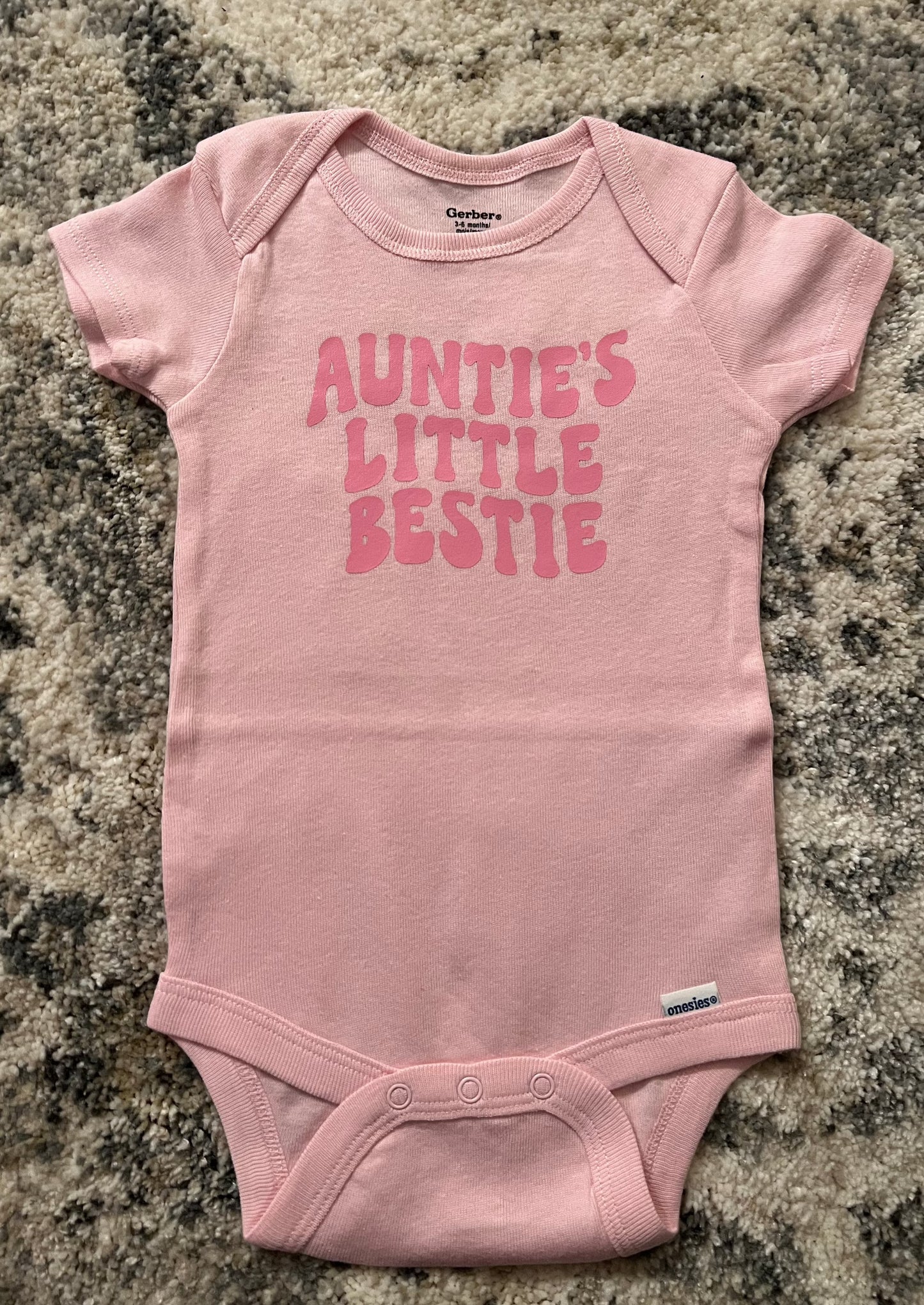 Aunties Little Bestie Onesie