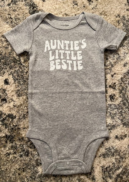 Aunties Little Bestie Onesie