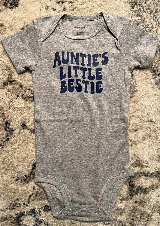 Aunties Little Bestie Onesie