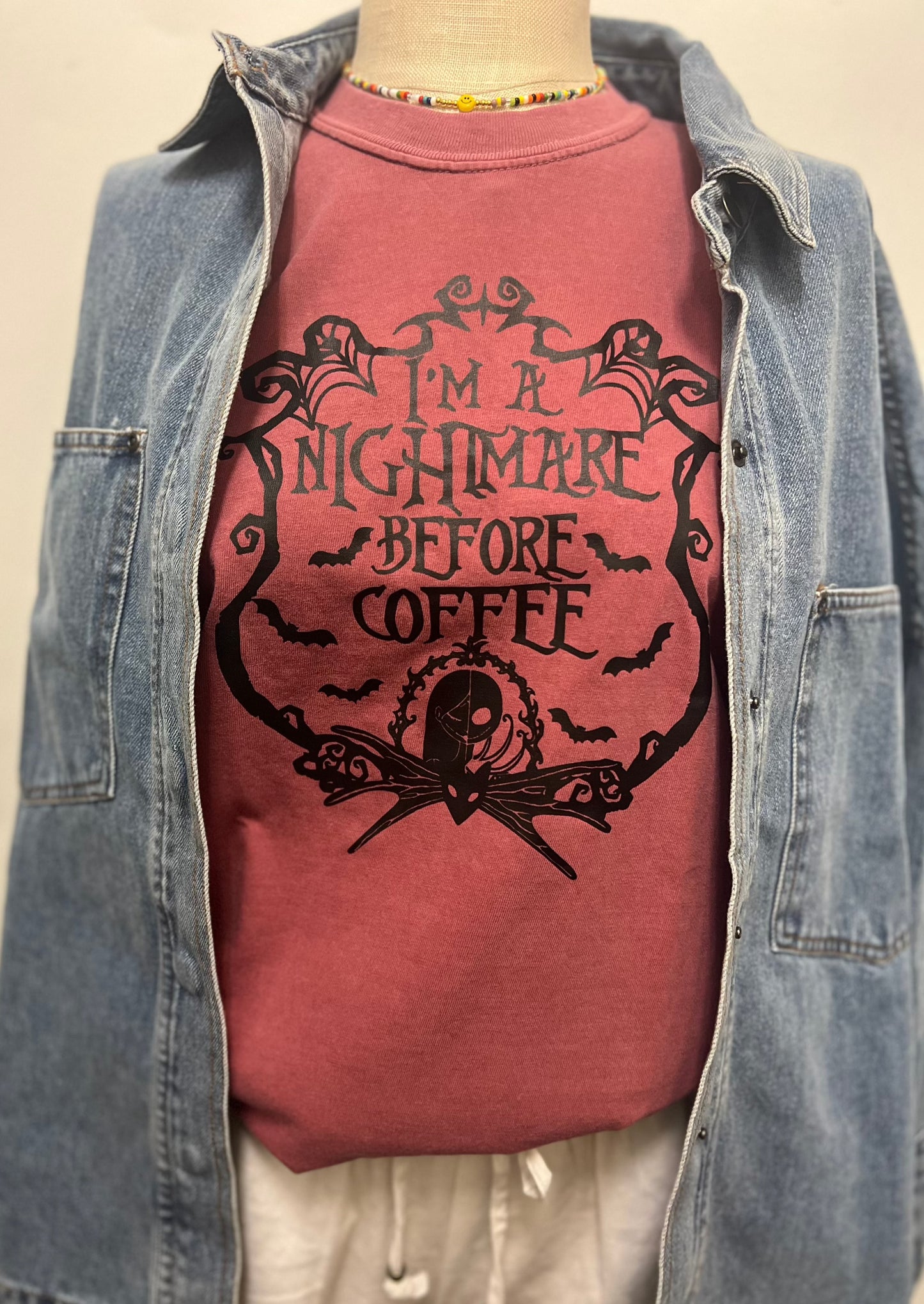 I'm a Nightmare Before Coffee Graphic Tee