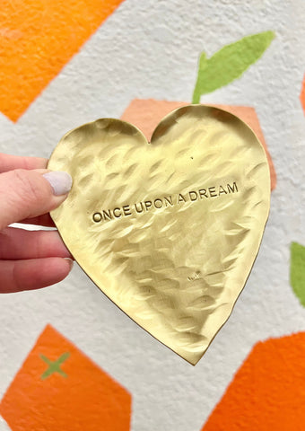 Once Upon A Dream Heart Trinket Dish