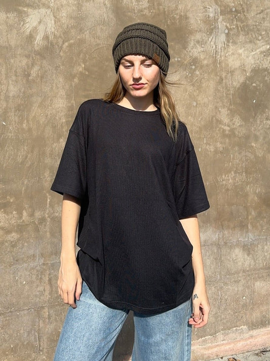 Harper Brushed Oversize Tee