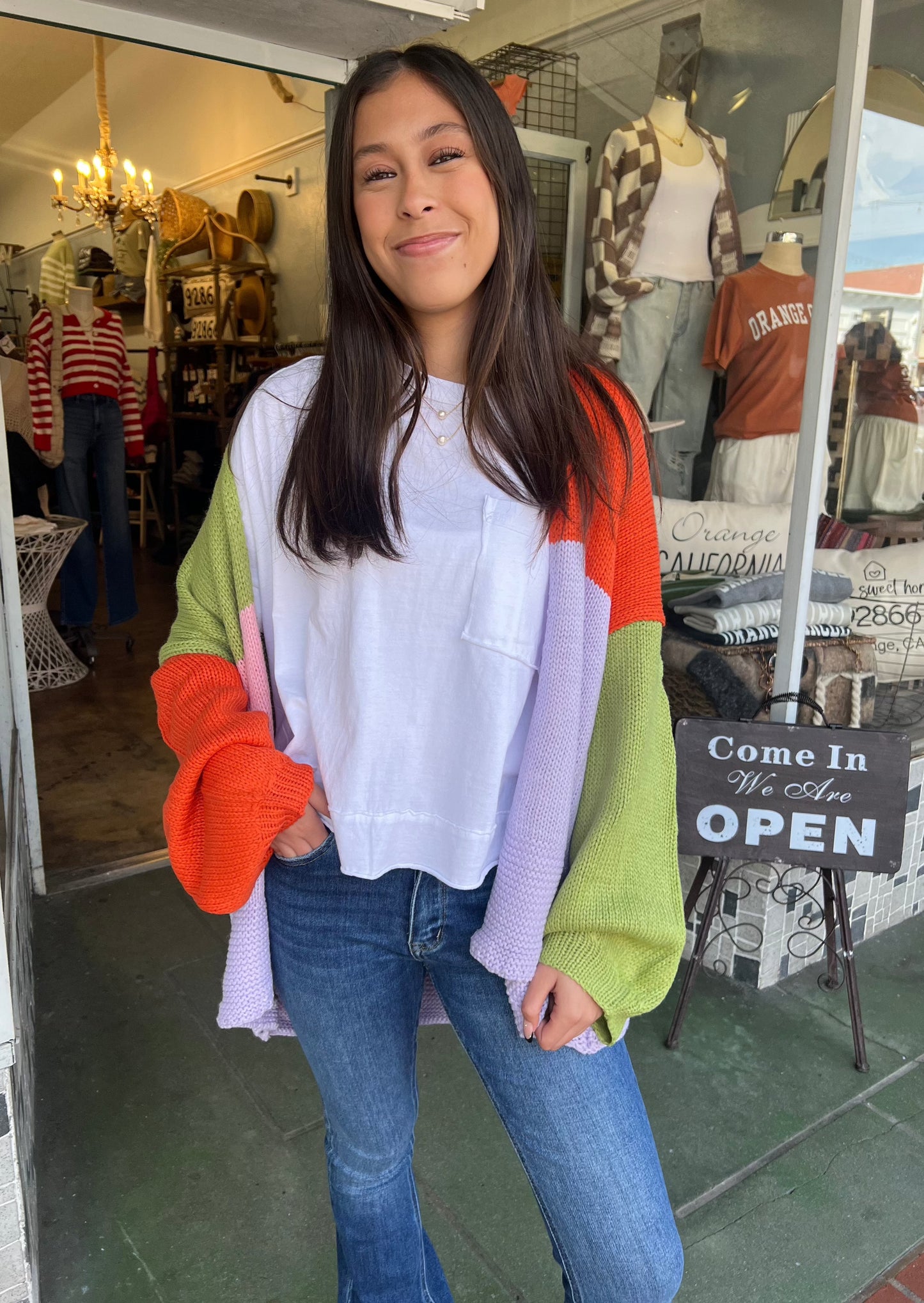 Oversized Washed Crop Tee