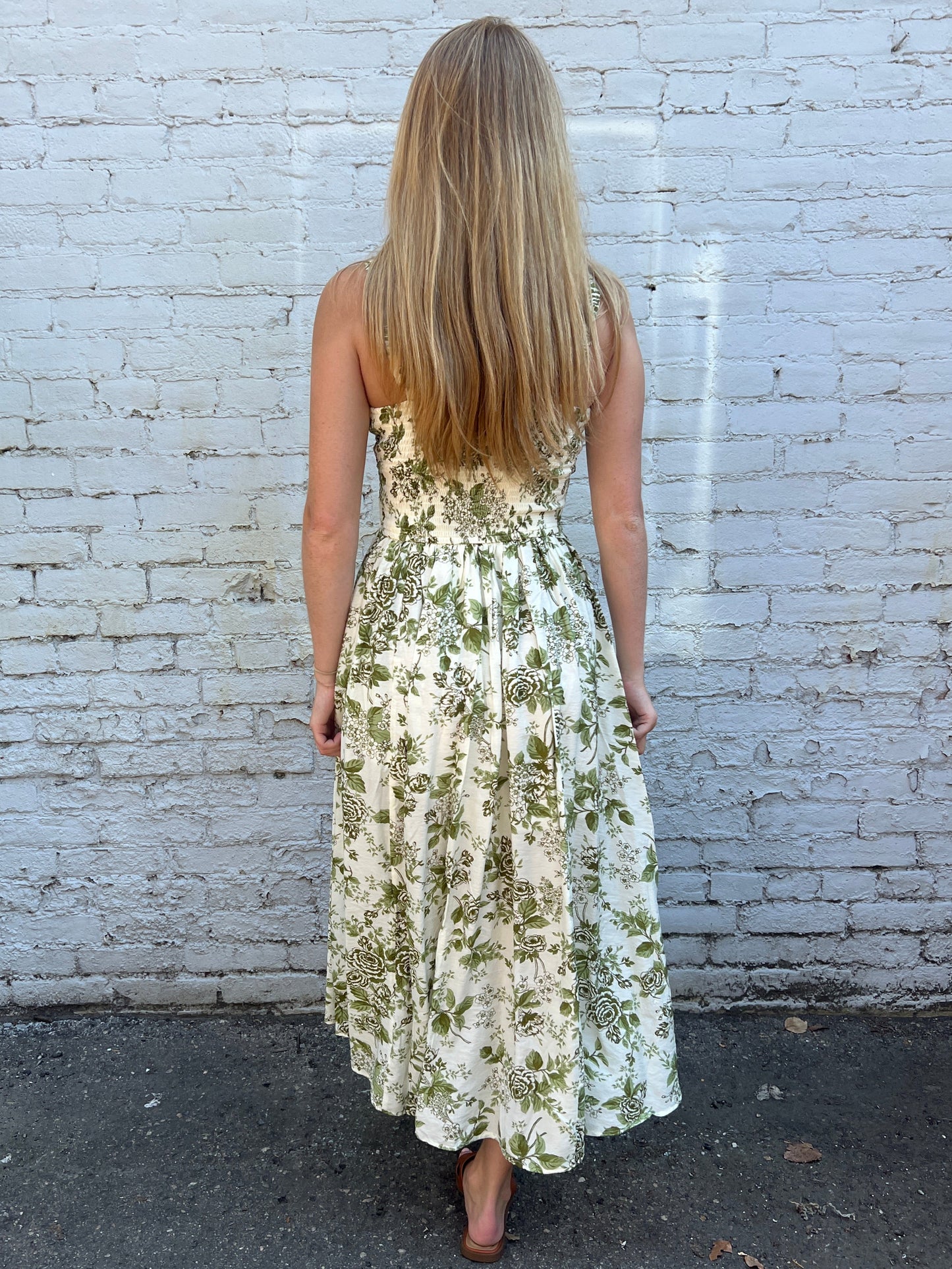 Rose Print Lauren Dress