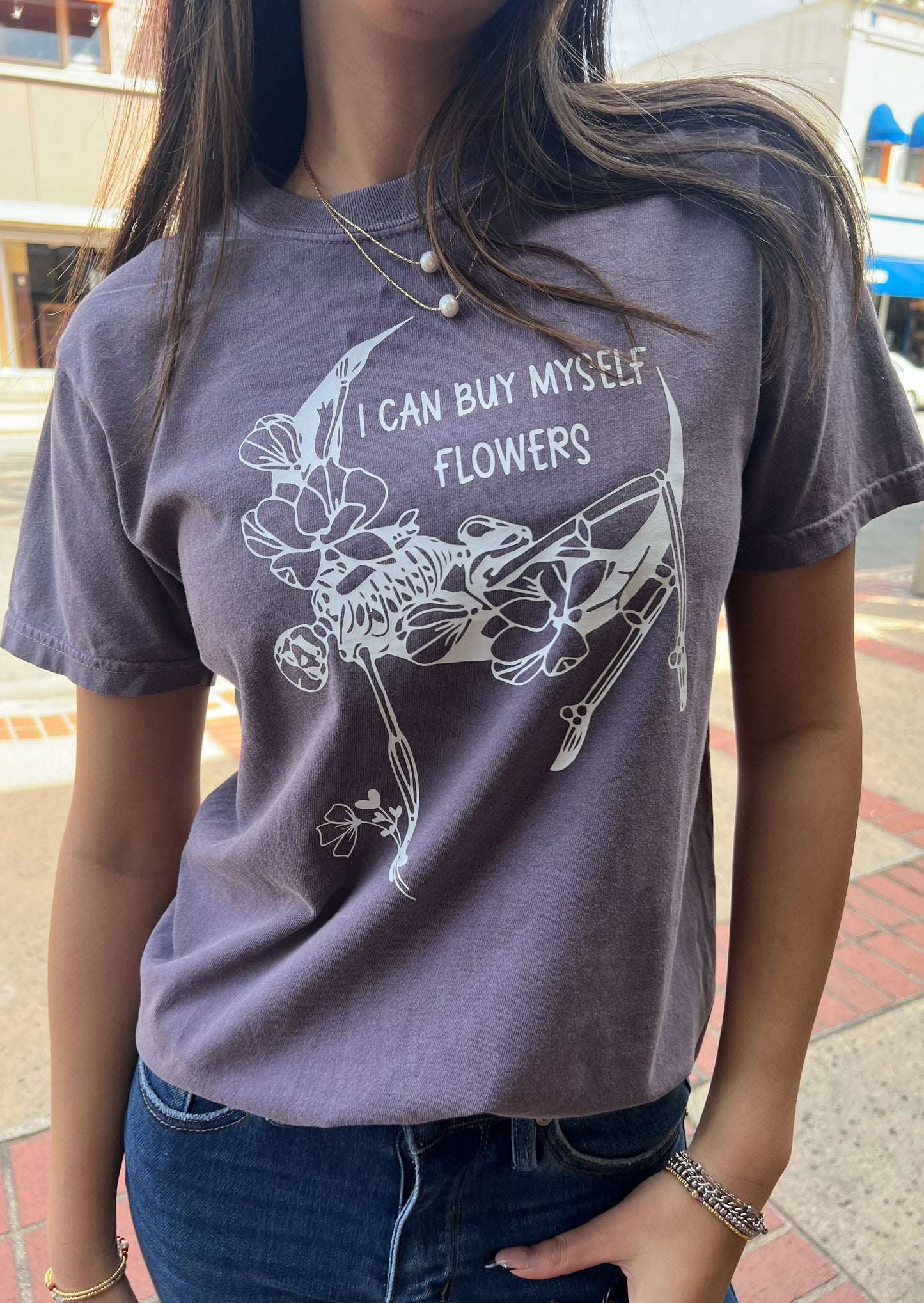 Buy Myself Flowers Graphic Tee