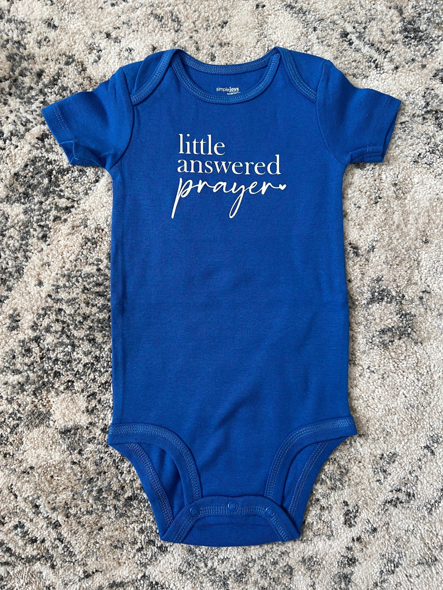 Little Answered Prayer Onesie