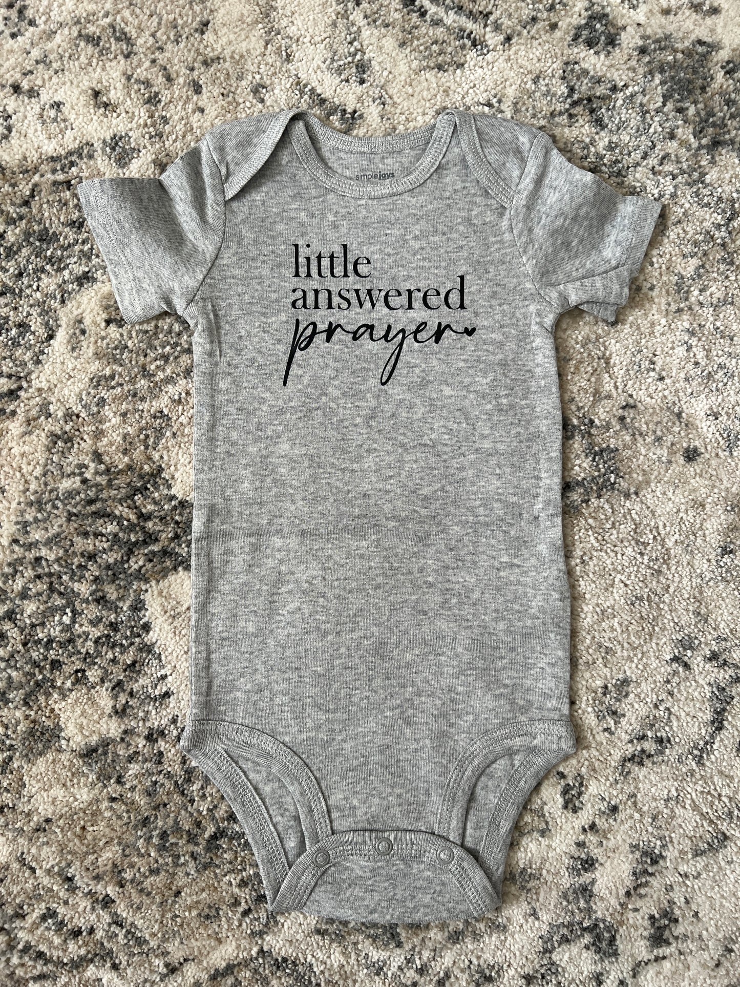 Little Answered Prayer Onesie