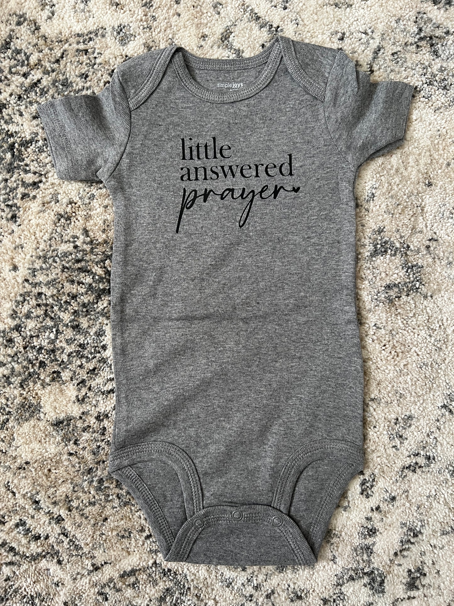 Little Answered Prayer Onesie