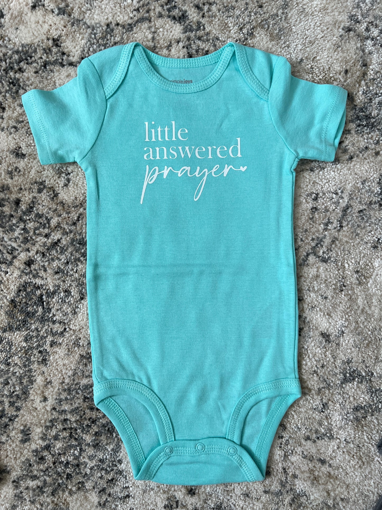 Little Answered Prayer Onesie