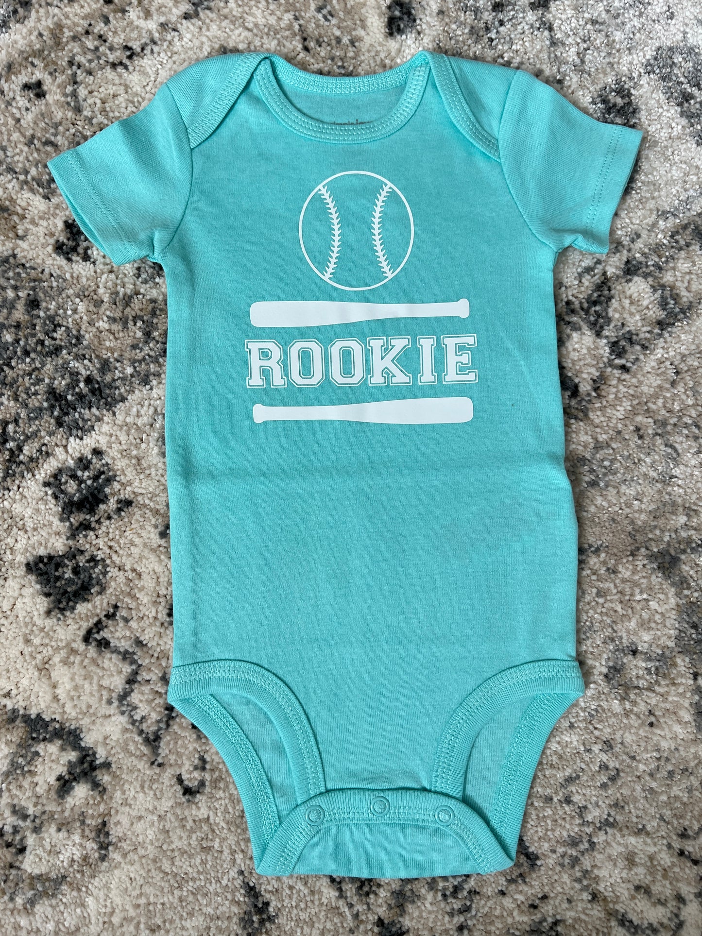 Rookie Baseball Onesie